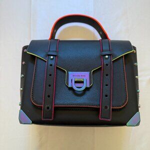 EUC Michael Kors Manhattan Crossbody Bag Black